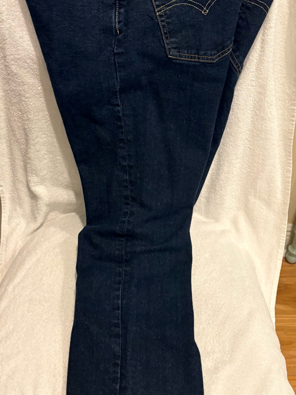 Levi's Men's 514 Slim Straight Jeans - dark color 36 waist 30 length - Picture 7 of 8